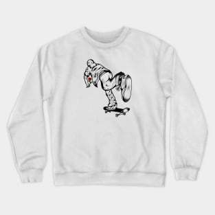 Skate whit love Crewneck Sweatshirt